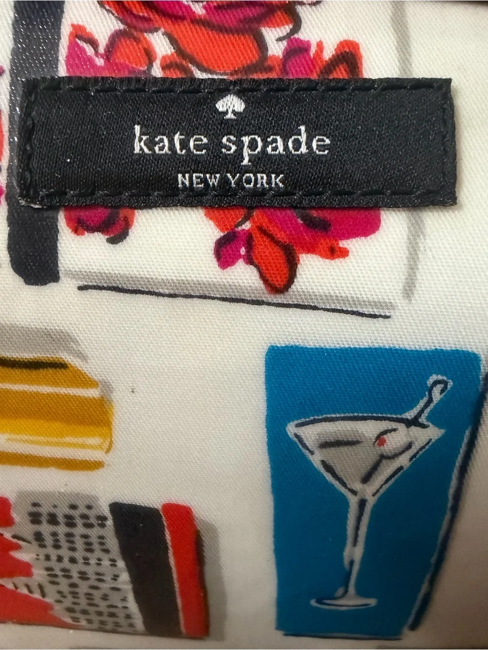 Kate Spade Henrietta Daycation Matchbook Cosmetics Pouch